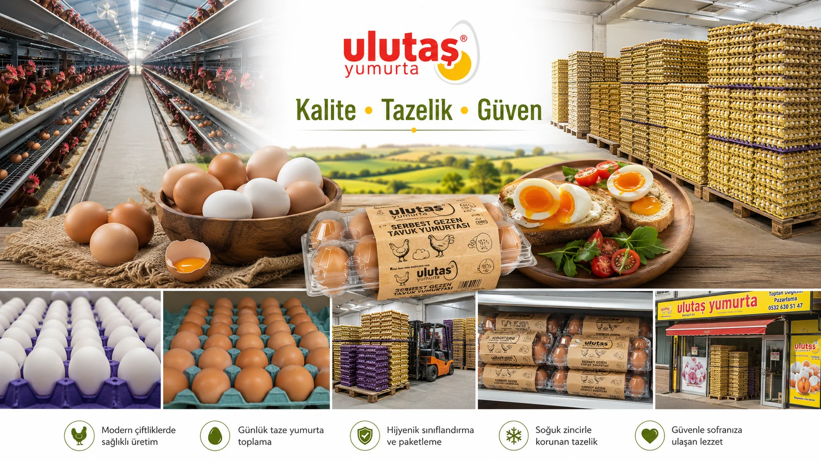 Kalite tazelik güven