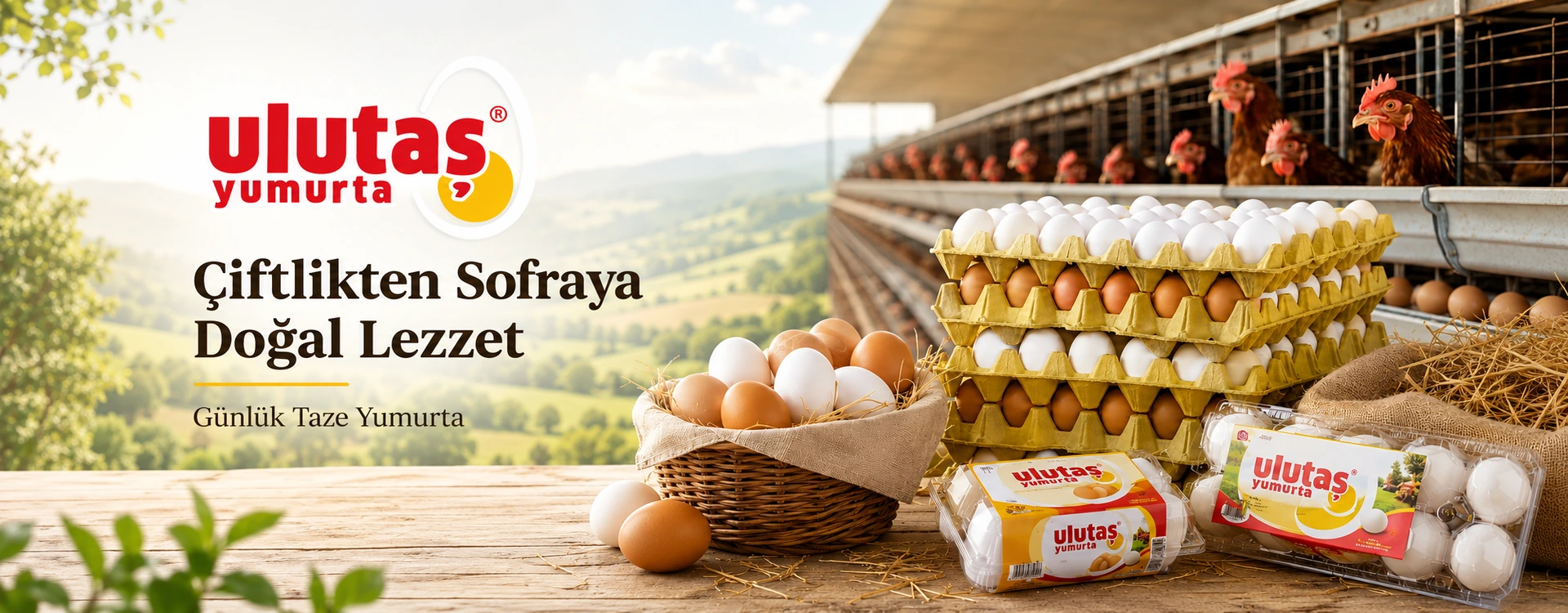 Ulutaş Yumurta çiftlik, depo, ürün ve dağıtım görseli